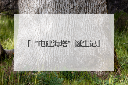 “电建海塔”诞生记