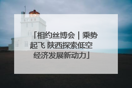 相约丝博会｜乘势起飞 陕西探索低空经济发展新动力