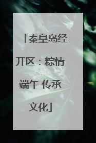 秦皇岛经开区：粽情端午 传承文化