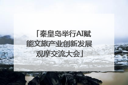 秦皇岛举行AI赋能文旅产业创新发展观摩交流大会