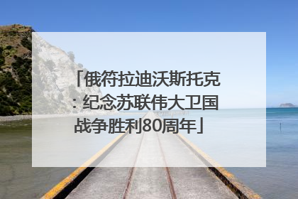 俄符拉迪沃斯托克：纪念苏联伟大卫国战争胜利80周年