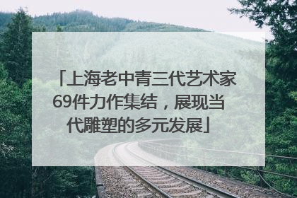 上海老中青三代艺术家69件力作集结，展现当代雕塑的多元发展