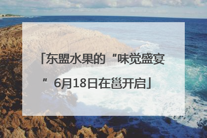 东盟水果的“味觉盛宴”6月18日在邕开启