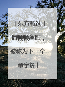 东方甄选主播顿顿离职，被称为下一个董宇辉