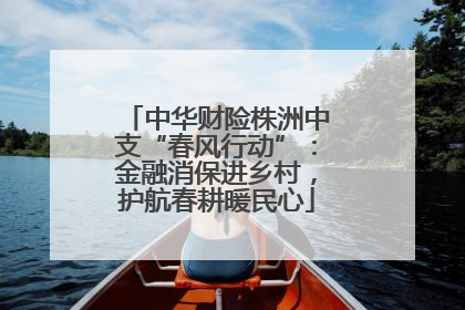 中华财险株洲中支“春风行动”：金融消保进乡村，护航春耕暖民心