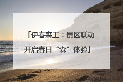 伊春森工：景区联动开启春日“森”体验