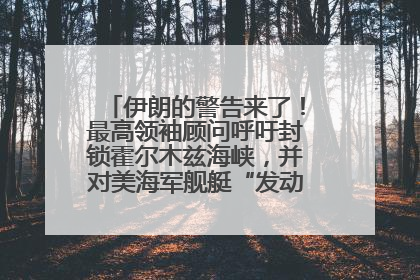 伊朗的警告来了！最高领袖顾问呼吁封锁霍尔木兹海峡，并对美海军舰艇“发动导弹袭击”