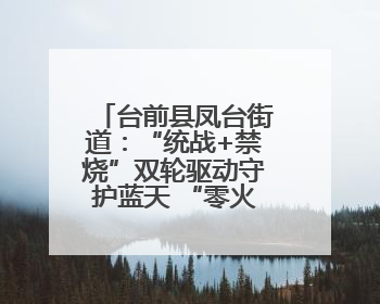 台前县凤台街道：“统战+禁烧”双轮驱动守护蓝天 “零火点”