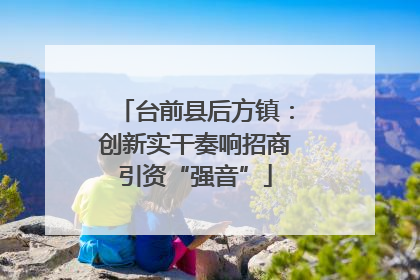 台前县后方镇：创新实干奏响招商引资“强音”