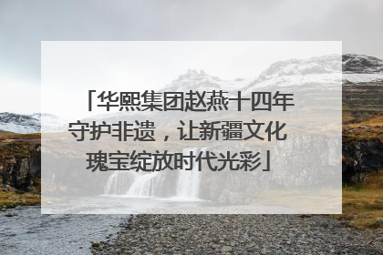华熙集团赵燕十四年守护非遗，让新疆文化瑰宝绽放时代光彩