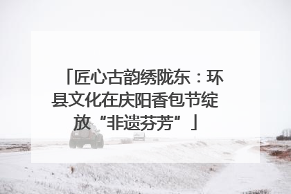 匠心古韵绣陇东：环县文化在庆阳香包节绽放“非遗芬芳”