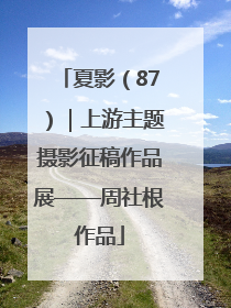 夏影（87）｜上游主题摄影征稿作品展——周社根作品