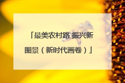 最美农村路 振兴新图景（新时代画卷）