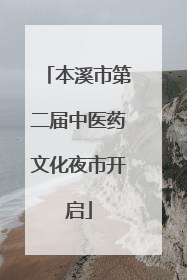 本溪市第二届中医药文化夜市开启