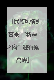 民族风情引客来 “新疆之窗”迎客流高峰