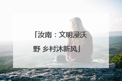 汝南：文明浸沃野 乡村沐新风