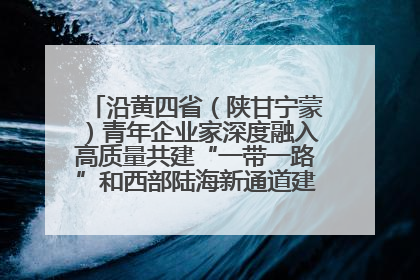 沿黄四省（陕甘宁蒙）青年企业家深度融入高质量共建“一带一路”和西部陆海新通道建设战略合作交流会在甘肃兰州召开