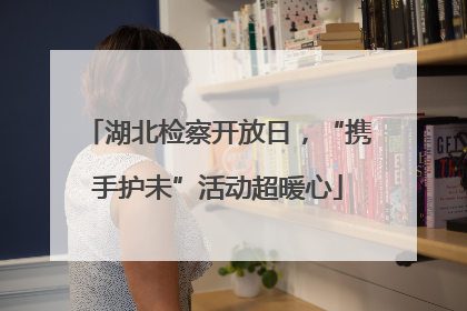 湖北检察开放日，“携手护未”活动超暖心