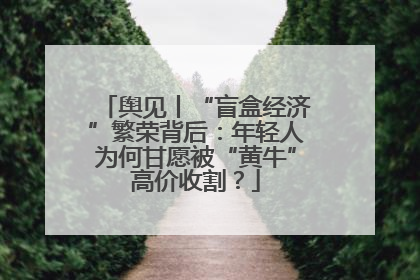 舆见丨“盲盒经济”繁荣背后：年轻人为何甘愿被“黄牛”高价收割？