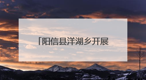 阳信县洋湖乡开展2025年国际禁毒日主题宣传活动