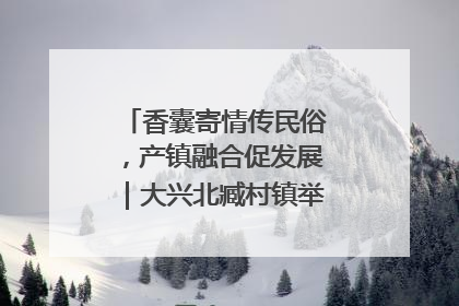 香囊寄情传民俗，产镇融合促发展｜大兴北臧村镇举办端午主题活动