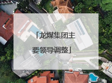 龙煤集团主要领导调整