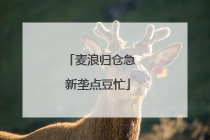 麦浪归仓急 新垄点豆忙