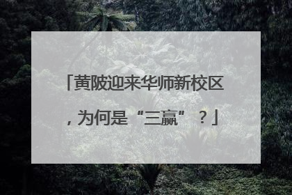 黄陂迎来华师新校区，为何是“三赢”？