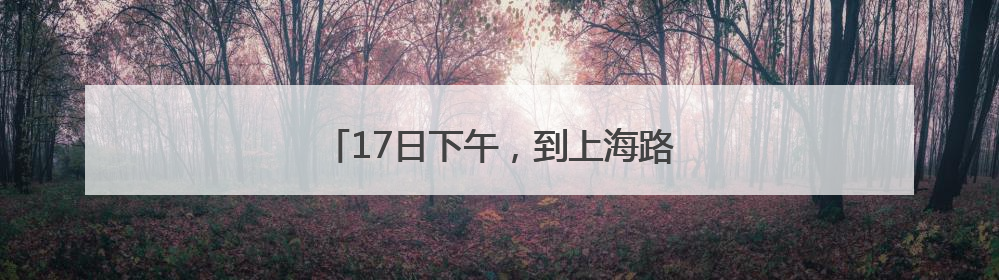17日下午，到上海路万达广场“问招”去