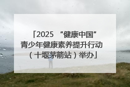 2025 “健康中国” 青少年健康素养提升行动（十堰茅箭站）举办